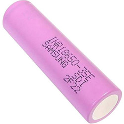 Akku  SAMSUNG  3,7V  Lithium   3500mAh   (pink)   LR18650