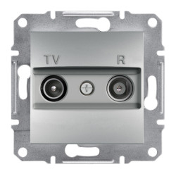 ASFORA TV/R aljzat, átmenő, 4 dB, alumínium