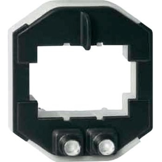 LED-es ellenőrzőfény kettős kapcsolókhoz, nyomókhoz, többszínű, 230V