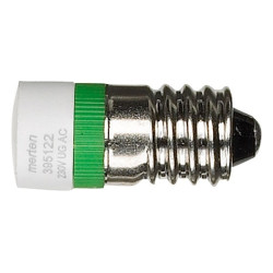 LED lámpa, 24V, zöld