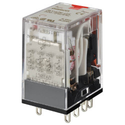 Relé   4morse   24V AC   5A   OMRON MY4IN 24VAC