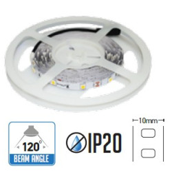 .RGB LED szalag SMD5050 - 30 LEDs Non-waterproof   4,8W/m  500lm