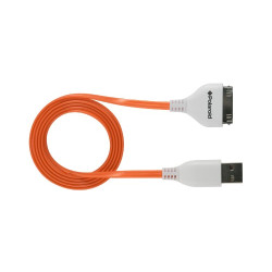 USB töltőkábel   iPhone 4   LED-es
