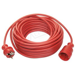 w H05VV-F 3x1,5     25m  piros        hálózati hosszabbítókábel      as-Schwabe
