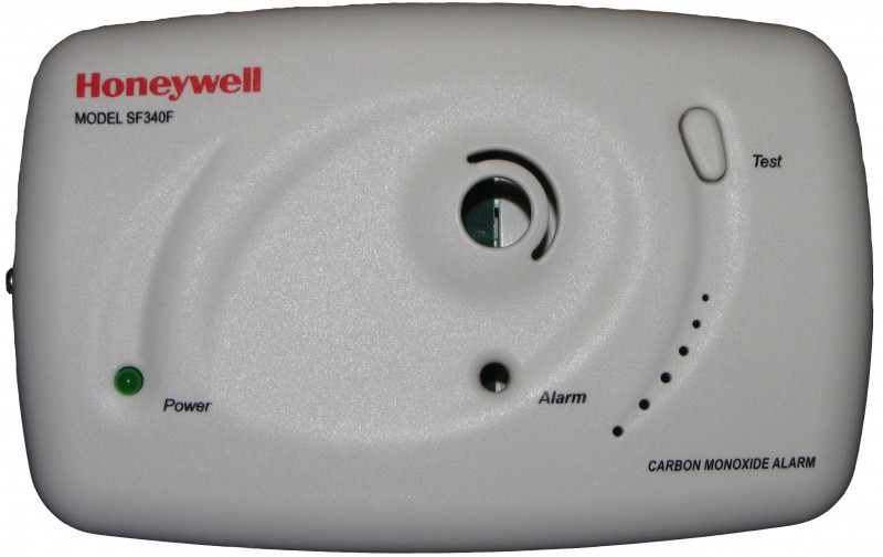Honeywell CO érzékelő   +   reléegység   SF340F