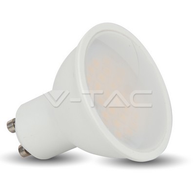 .LED - GU10 -  5W   3000K   meleg fehér   V-TAC "Megszűnő"