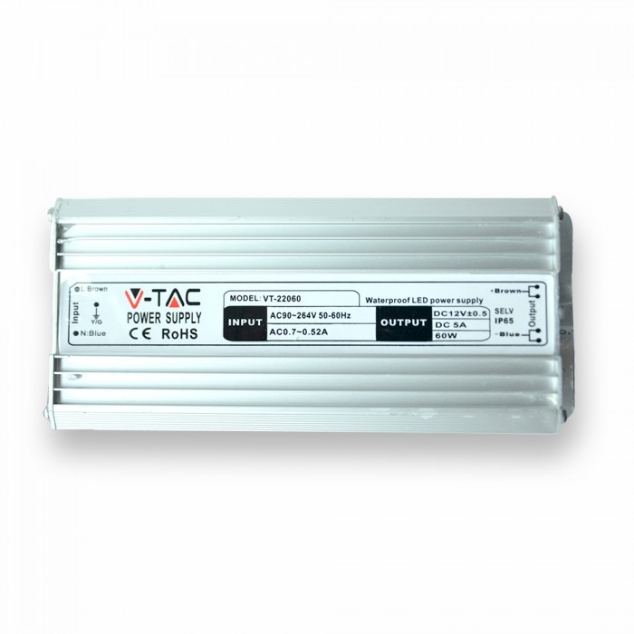 .LED tápegység   IP65   100W   24V   4,2A    fém vízmentes   V-TAC